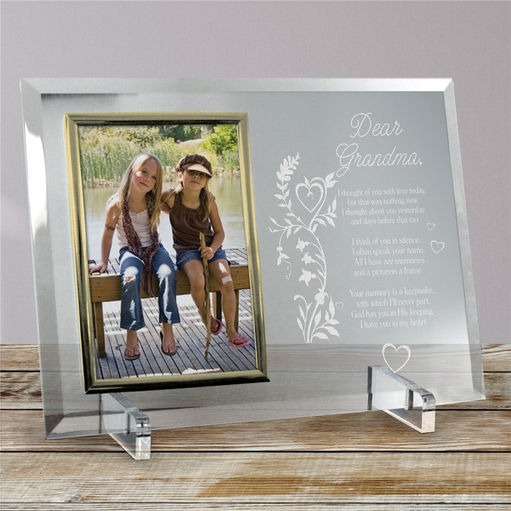 Your Memory is a Keepsake Personalized Memorial Picture Frame