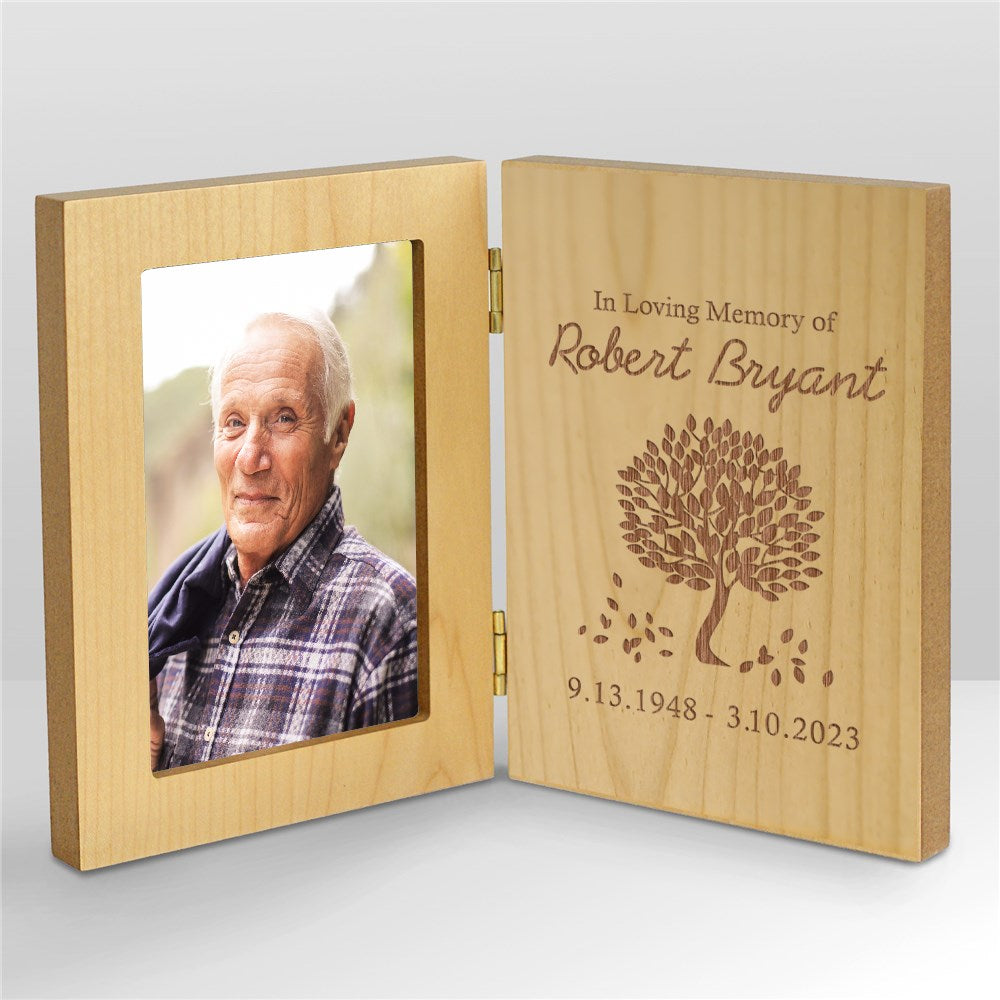 In Loving Memory Personalized Wood Frame