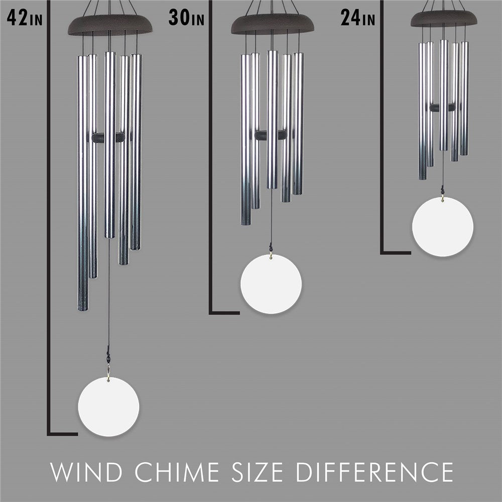 Memorial Wind Chime for Loss of Mom - Listen to the Wind and Think of Me