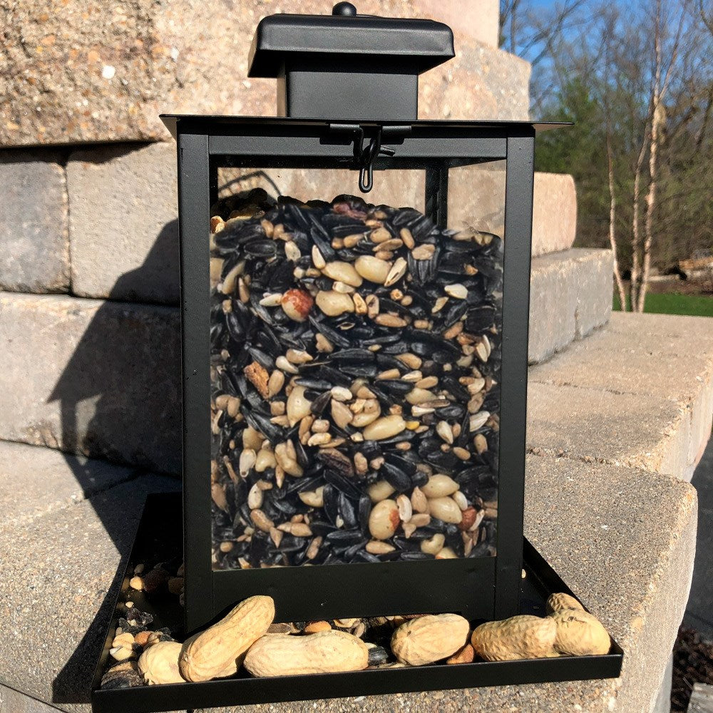 Personalized Always in Our Thoughts Memorial Bird Feeder